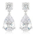 Elegant Cubic Zirconia Drop Earrings