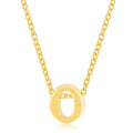 Golden Initial O Pendant