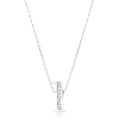 Pave Initial L Pendant
