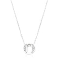 Pave Initial O Pendant