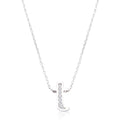 Pave Initial T Pendant